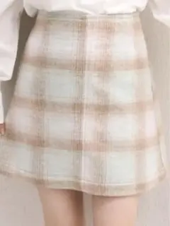 ナイスクラップ　ツイードミニスカート