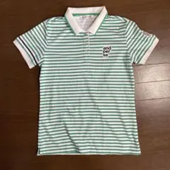 and per se レディース ゴルフシャツ ボーダー Lのサムネイル