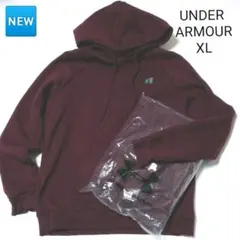 ￥6600新品UNDER ARMOUR裏起毛パーカー XL 防寒 長袖パーカー