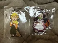 ピザーラ✕鬼滅の刃 ラバーストラップ 我妻善逸 竈門禰豆子