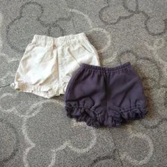 半ズボン ショートパンツ 裏起毛 70