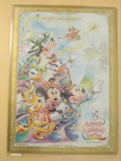 ディズニー35周年　クリアホルダー
