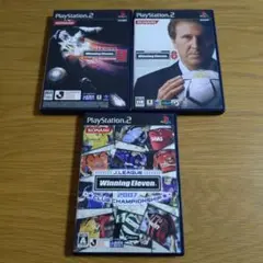 ウイニングイレブン Winning Eleven PS2ソフト3本セット