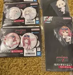 一番くじ　ホロライブ ReGLOSS 缶バッジ　ラバーチャームセット