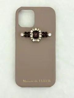 Maison de FLEUR ビジュー付き iPhoneケースのサムネイル