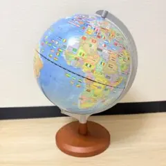 Raymay 地球儀 30cm 国旗イラスト付 行政図タイプ