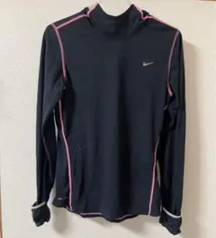 Nike フード付き長袖ランニングシャツ　レディースL