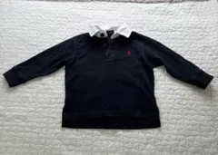 Ralph Lauren ネイビー ポロシャツ 12-18M 星条旗 90