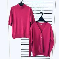 IENA イエナ【美品】アンサンブルニット　ハイゲージ　サイズFree