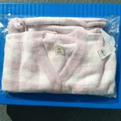 タグ付き 未使用品 ジェラートピケ チェック柄カーディガン&ショートパンツセット