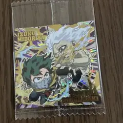 ヒロアカ ウエハースシール 緑谷出久&死柄木弔 PUR