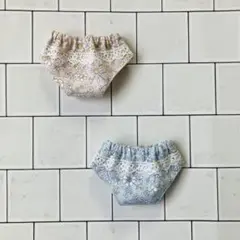 No.1860 メルちゃん　パンツ　2枚セット