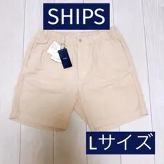 SHIPS コーデュロイ ショートパンツ ベージュ Lのサムネイル
