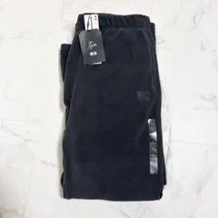 ユニクロ UNIQLO NEEDLES フリースワイドパンツ タックグレー Ｌ