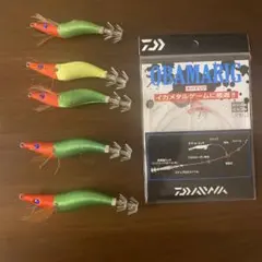 Daiwa イカメタルリーダー メタルスッテ 15,20,25,30号 6セットのサムネイル