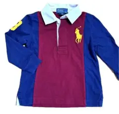 【Polo Ralph Lauren 】長袖ポロシャツ 90 ビッグポニー