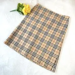 極美品✨BURBERRY BLUE LABEL チェック柄スカートノバチェックのサムネイル