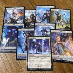 ⭐︎MTG 稀なるつわもの　日本語　英雄トークン８枚付　FF統率者のサムネイル