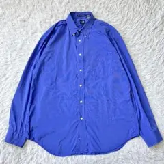 OLDGAP オールドギャップ 長袖シャツ ブルー 無地 古着 91