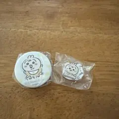 ちいかわくじ おねんね缶バッチ アクスタうさぎ 2個セット baby