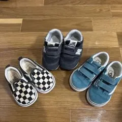 ベビーシューズ 13.5cm VANS ニューバランス 3足セット