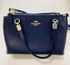 美品】coach コーチ ミニダーシー キャリーオール - メルカリ
