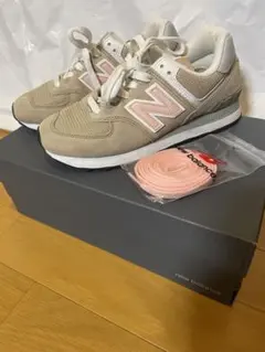 New Balance ベージュ スニーカー 574