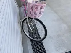Q10【大阪堺市/引取】子ども自転車 22インチ 6段変速 オートライト