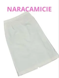 NARACAMICIEナラカミーチェ　タイトスカート ひざ丈 スリット入のサムネイル