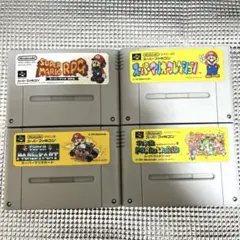 スーパーファミコン　スーパーマリオシリーズ　ジャンク品