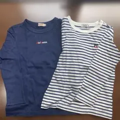 MIKIHOUSE 長袖カットソー 110サイズ ネイビー