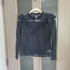 レーストップス ネイビー　ジルスチュアートのサムネイル