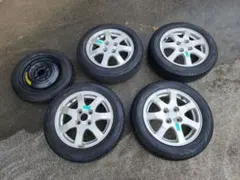 希少！クロモドラホイール　14インチ114.3の4穴 オフセット22 ☆Cromodora TYPE-F クロモドラ タイプF ホイール 4本 14インチ 6.5J