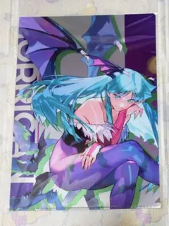VAMPIRE シリーズ モリガン クリアファイル カプコンストア 実田千聖