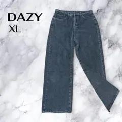 美品☆ SHEIN DAZY ストレート デニム ブラック XL