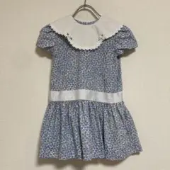 古着　kids 花柄　ワンピース