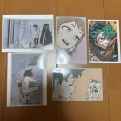 ヒロアカ原画展　メモリアルコレクション　マグネットステッカーコレクション　デク