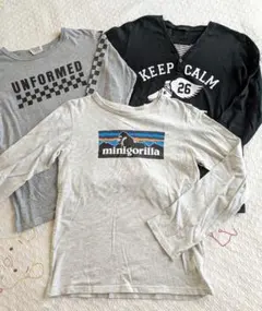 長袖カットソー 3点セットまとめ売り 160　千趣会ベルメゾン他