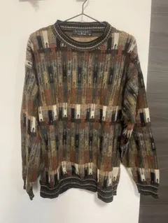 protégé collection 総柄セーター