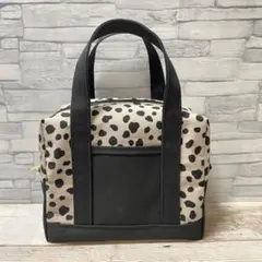 ボストン型トートバッグ　Mサイズ　Bver. ＊ハンドメイド＊　B123