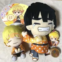 鬼滅の刃 我妻善逸 ぬいぐるみ 5点セット