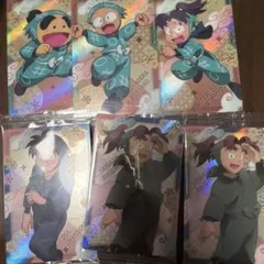 忍たま　ウエハース　6枚セット　乱太郎　きり丸　しんべヱ　土井半助　山田利吉