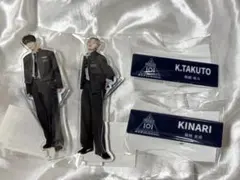 日プ 新世界 アクリルスタンド 釼持吉成 熊部拓斗 ネームプレート