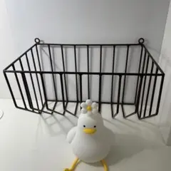 アイアン　壁掛けラック