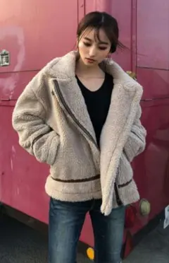 AZULBYMOUSSY 　ボアジャケット