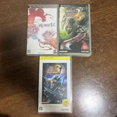 PSP ソフト 3本セット FF零式 モンスターハンター