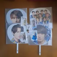 SnowMan向井うちわ4枚 アクリルスタンド5個セット