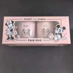 Mickey and Minnie ペアマグカップ　Disney　プライズ品