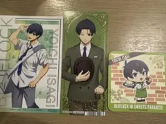 ブルーロック　潔世一　ポストカード　コースター　箔押ししおり