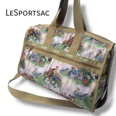 レスポートサック　モリーエンチャンテッド　ボストンバッグ　ピンク　鍵付き　希少